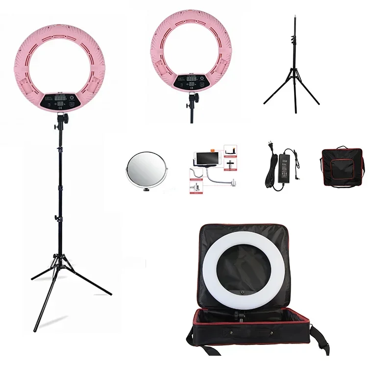 Beauty Makeup Studio - 2026 Yidoblo 96W Ringlicht FD-480 Pro