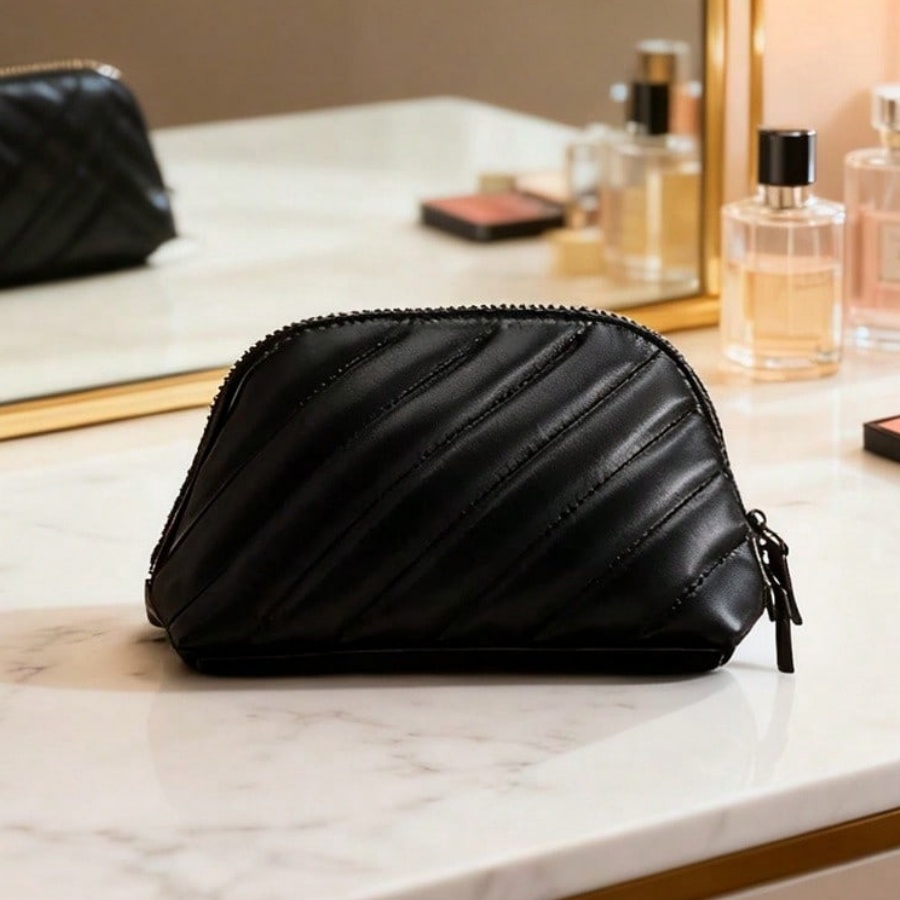 Ysl Beauty Makeup - YSL Limited Edition Schwarze Kosmetiktasche mit