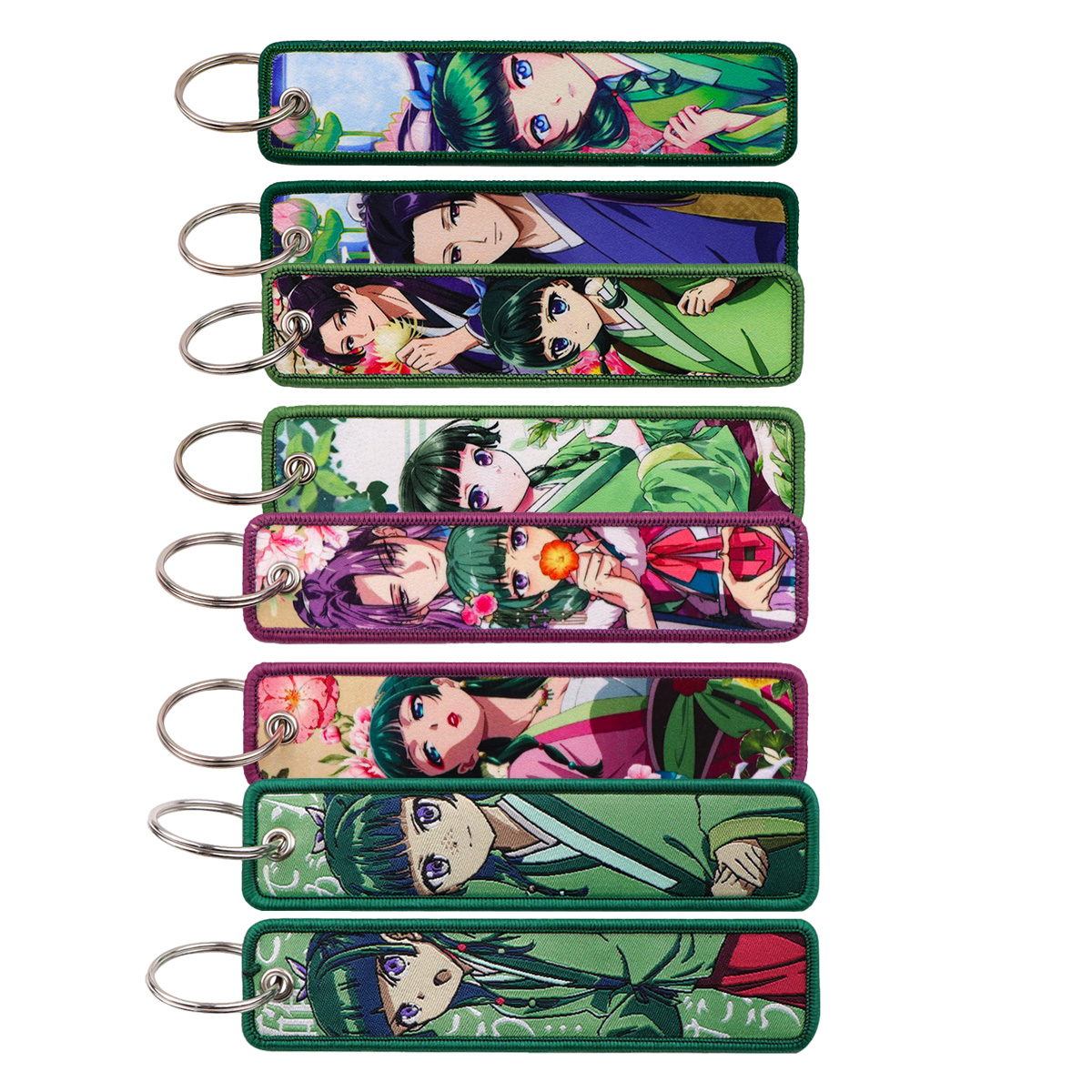 Beauty Makeup Wholesale - 1 Stück Vintage Orientalisches Anime-Mädchen-Porträt Bestickter