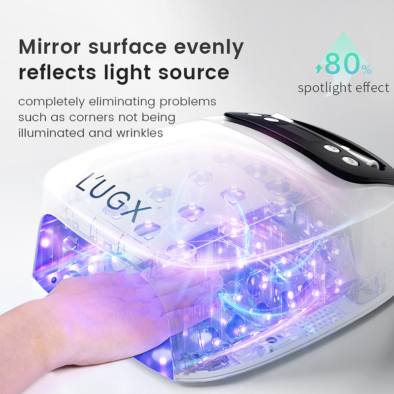 Uv Nail Lamp - Professionelle UV-Nagellampe 2-in-1 Tragbarer Wiederaufladbarer Nageltrockner