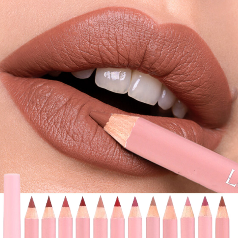 Lip Liner Pencil - Nude Brown Lip Liner Bleistift Lippenstift