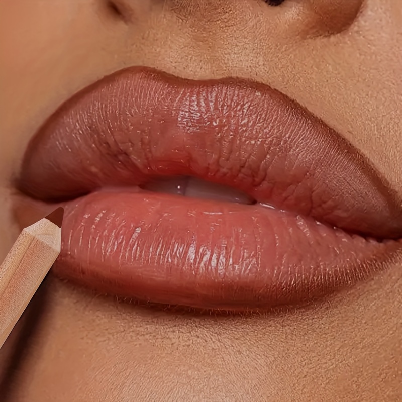 Lip Liner Pencil - 1 Stück mattierter Lippenstift und Liner-Stift,