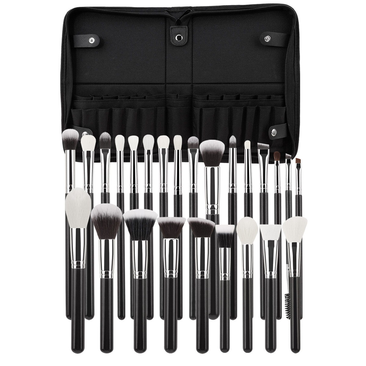 Beauty Makeup Studio - RANCAI 25-teilige komplette Sätze Make-up-Pinsel, Puder-Foundation-Make-up-Pinsel,
