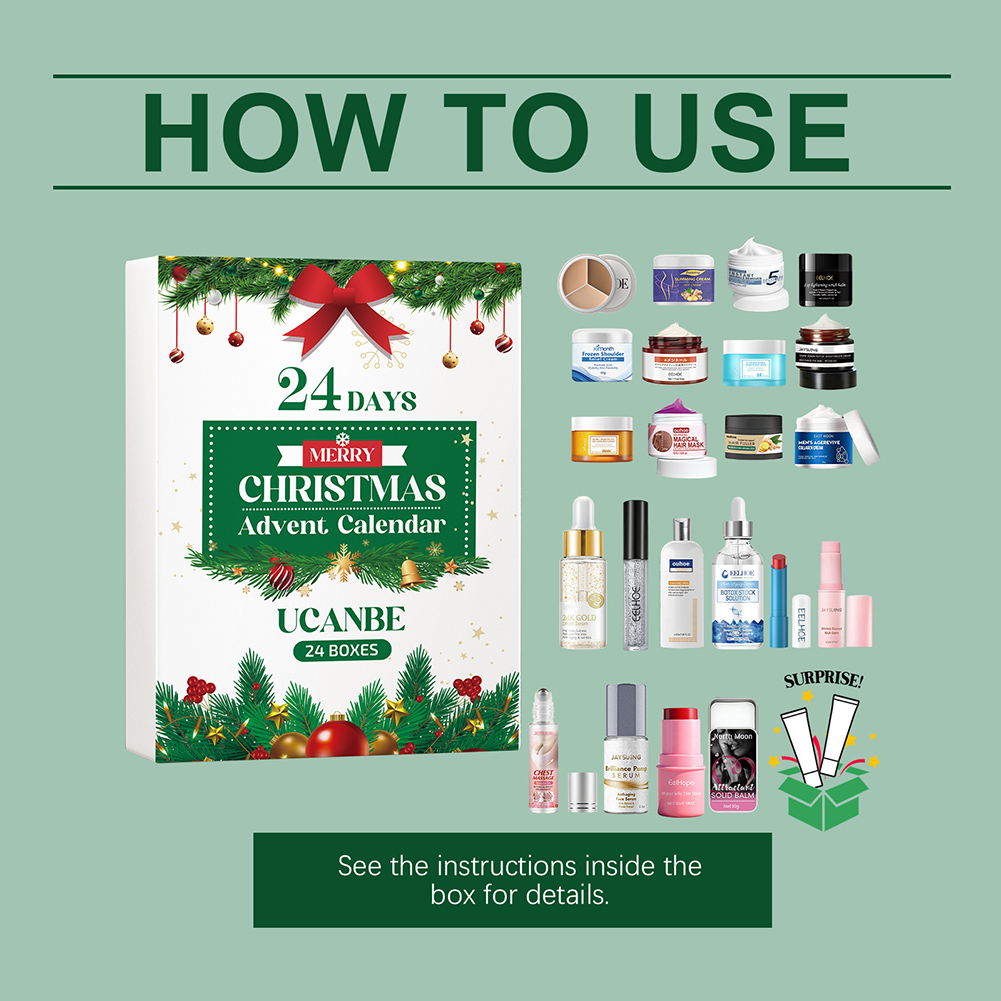 Weihnachts-Beauty-Box, Beauty- – Beauty Makeup Advent Calendar Bewertung und Preis