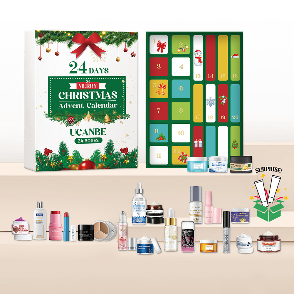 Weihnachts-Beauty-Box, Beauty- – Beauty Makeup Advent Calendar Bewertung und Preis