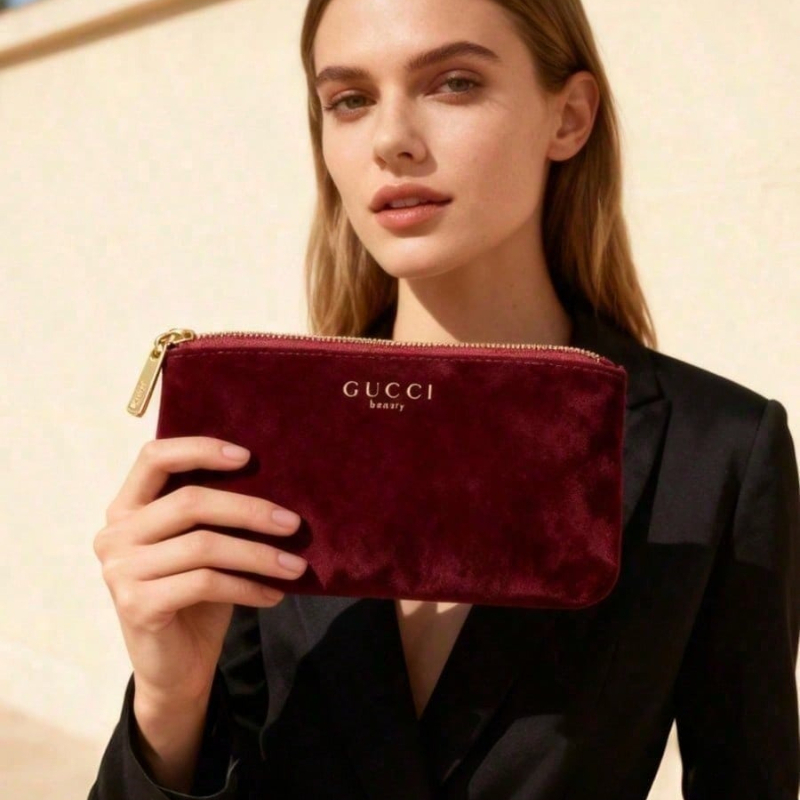 GUCCIs Tasche Damen Rote Clutc – Ysl Beauty Makeup Bewertung und Preis