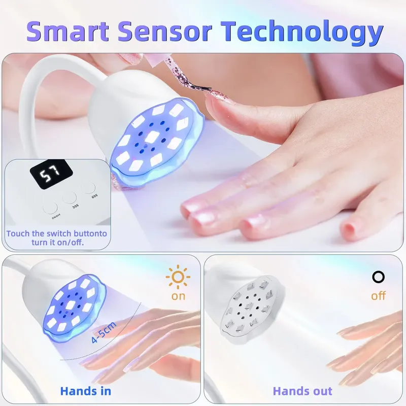 Kabellose LED-UV-Nagellampe mi – Uv Nail Lamp Bewertung und Preis