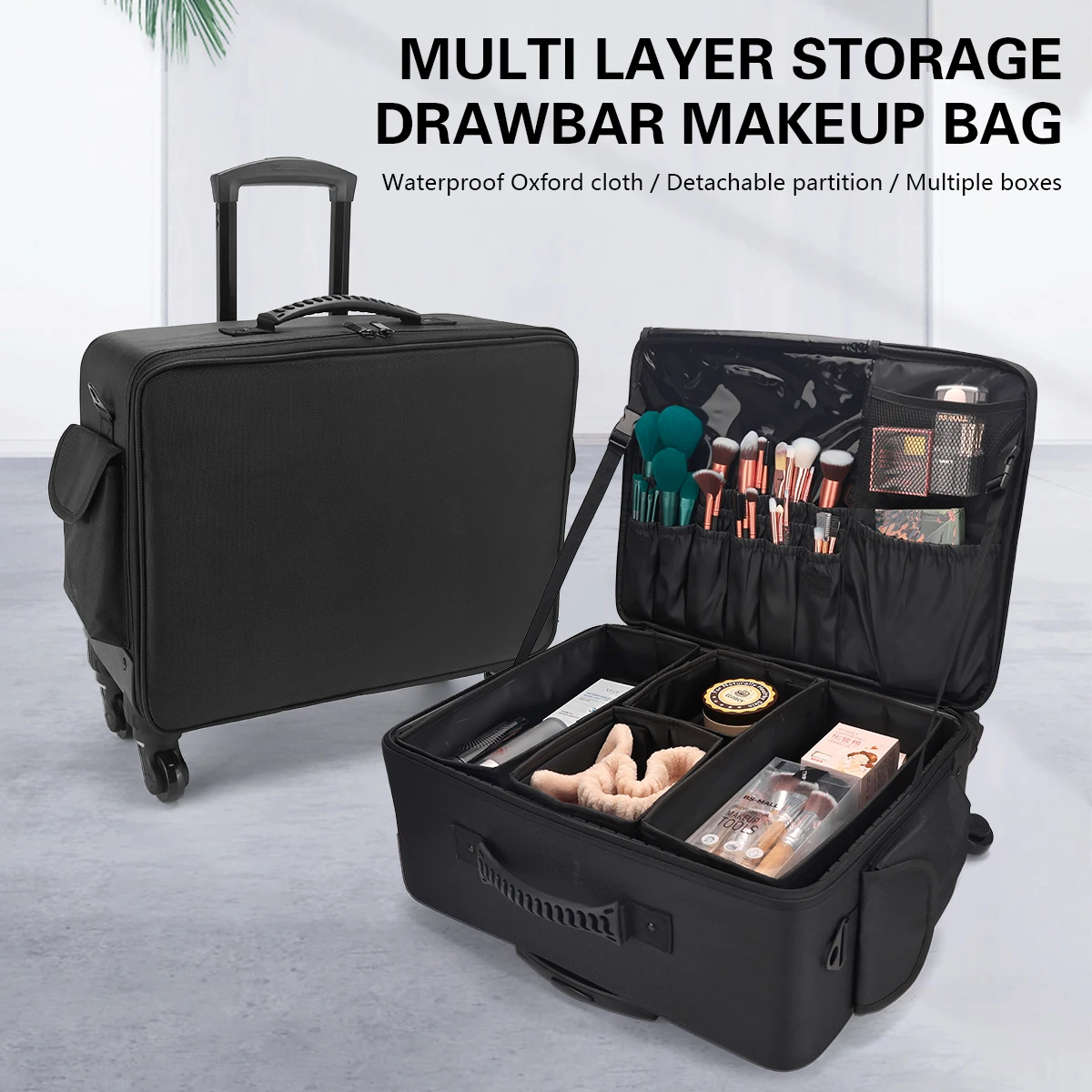 Professioneller Friseur-Trolle – Beauty Makeup Trolley Bewertung und Preis
