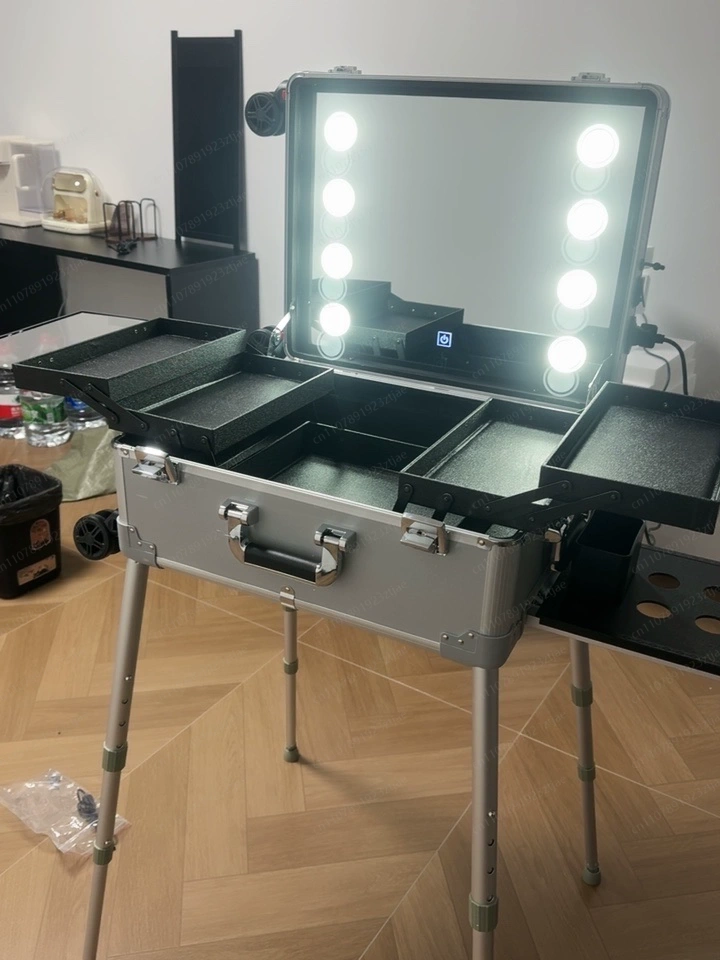 22-Zoll-Trolley-Koffer mit LED – Beauty Makeup Trolley Bewertung und Preis