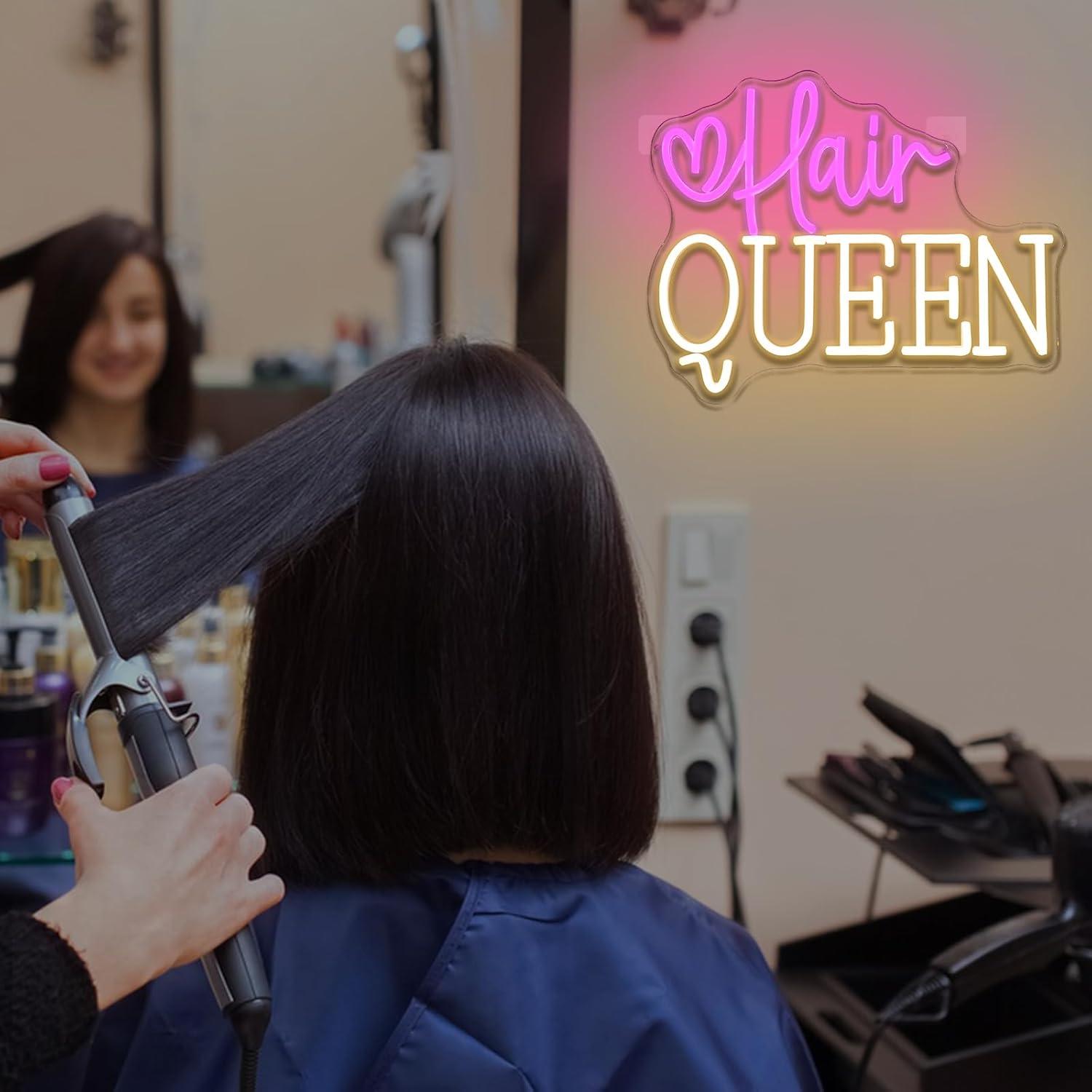 Hair Queen Neonschild Dimmbare – Beauty Makeup Studio Bewertung und Preis