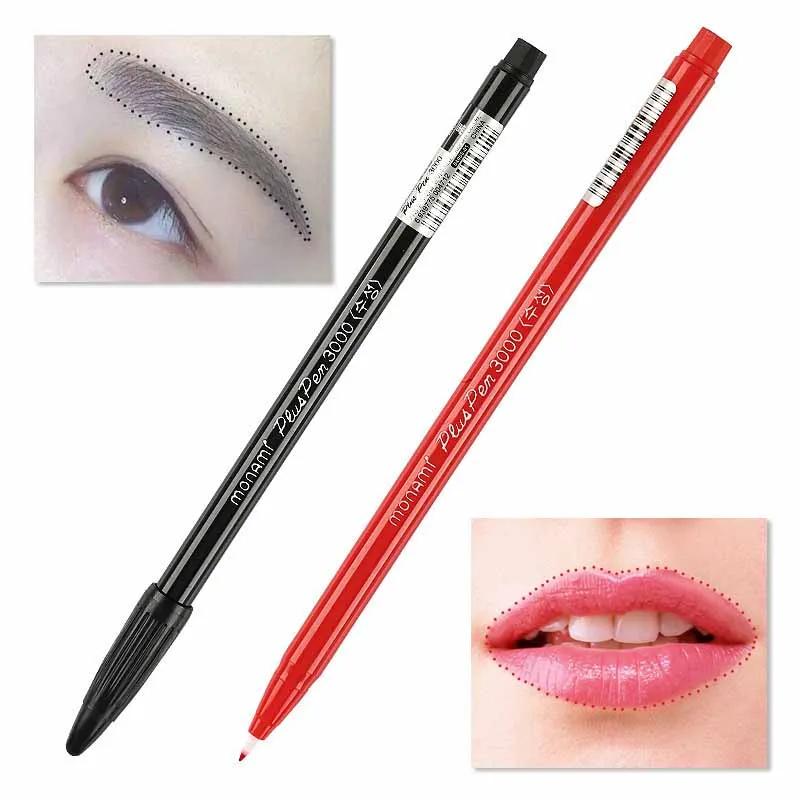 2Pcs Wasserdichte Tattoo Bleis – Lip Liner Pencil Bewertung und Preis
