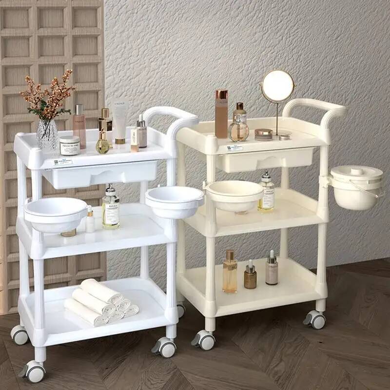 Rollbarer Salon-Trolley für Ma – Beauty Makeup Trolley Bewertung und Preis