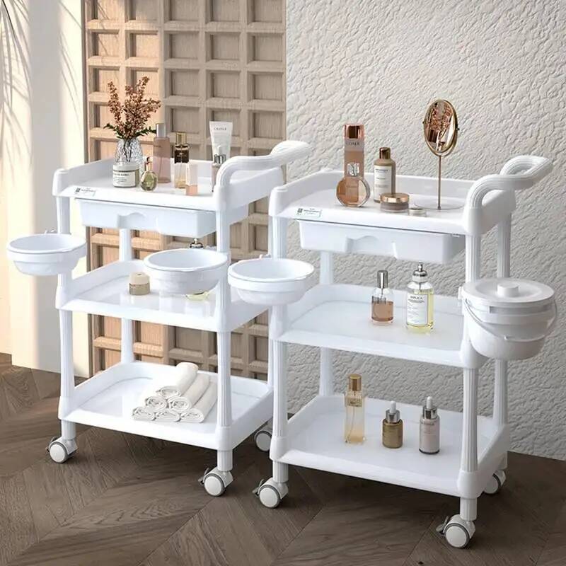 Rollbarer Salon-Trolley für Ma – Beauty Makeup Trolley Bewertung und Preis
