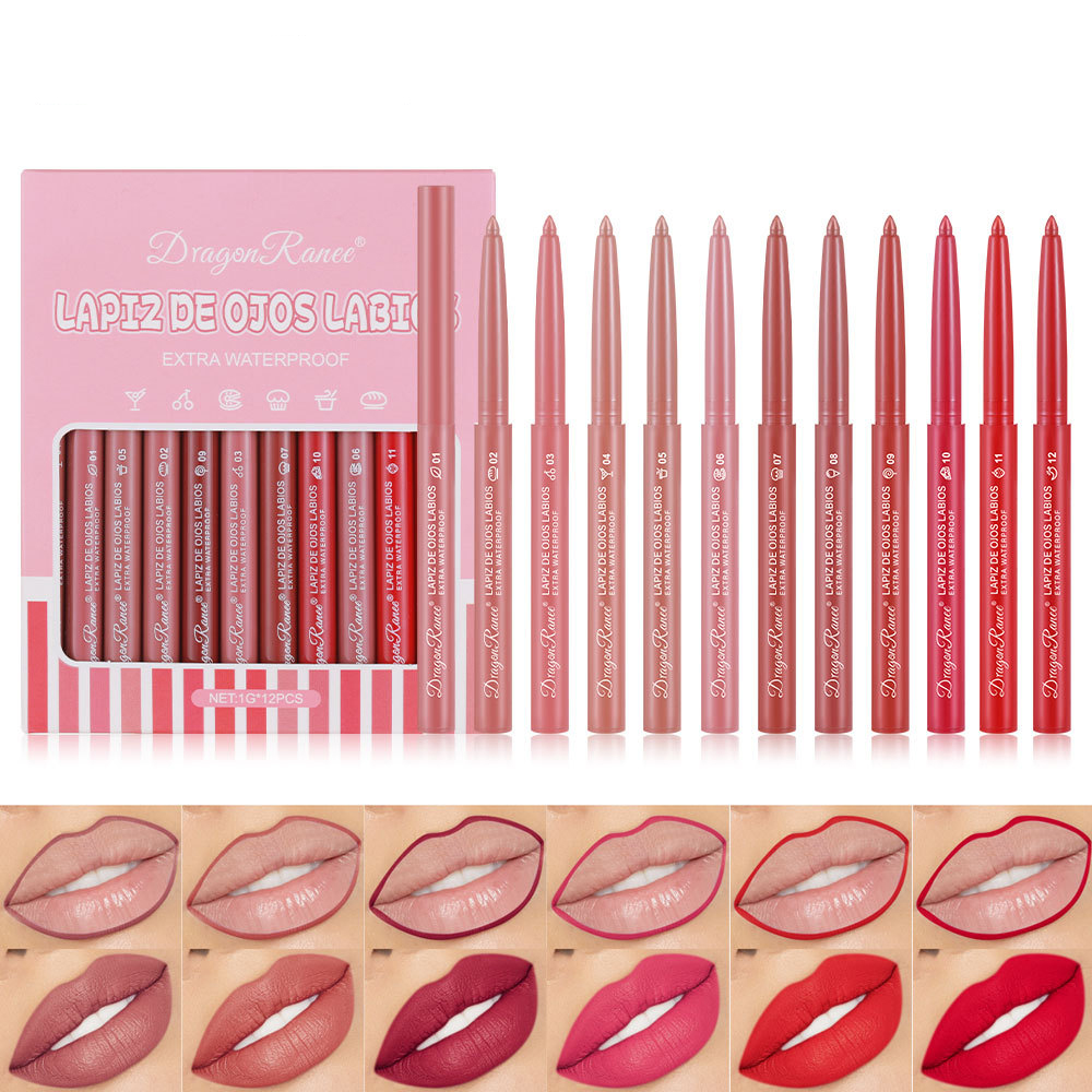 Zwölf Lippenkonturenstifte def – Lip Liner Pencil Bewertung und Preis