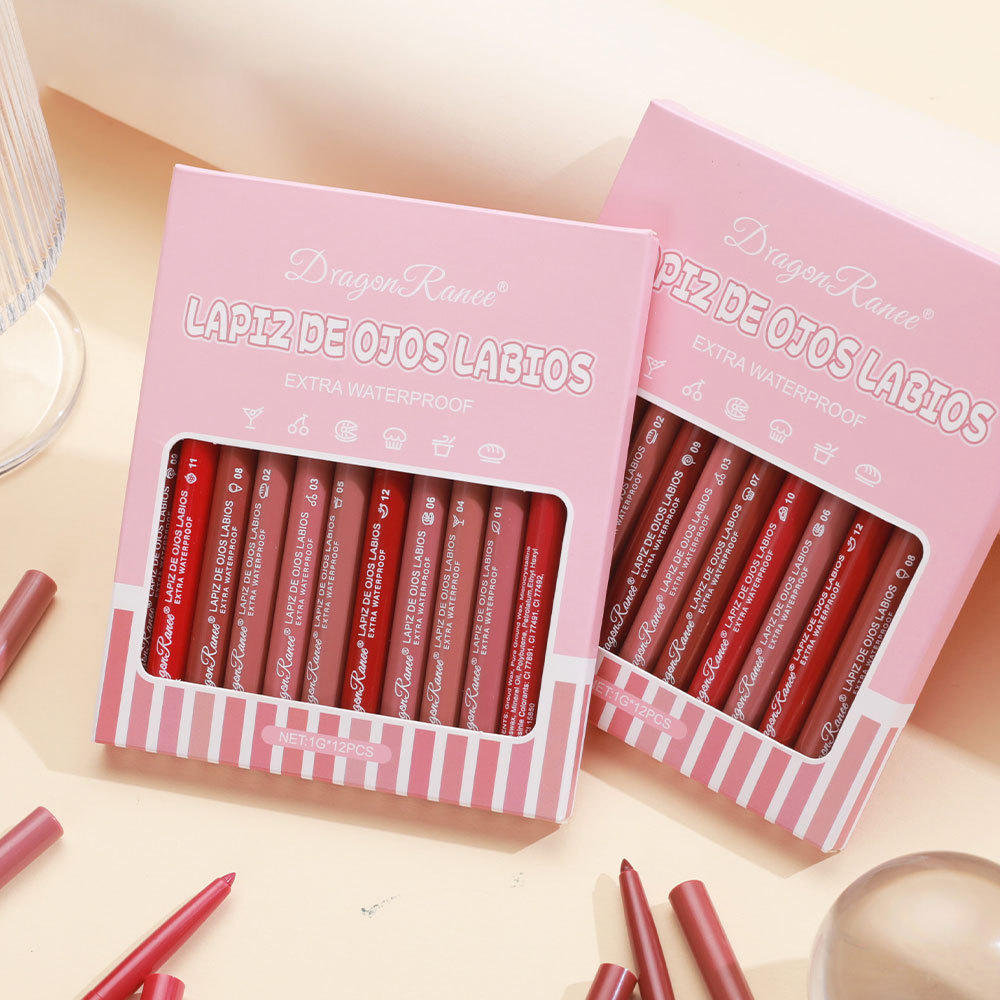 Zwölf Lippenkonturenstifte def – Lip Liner Pencil Bewertung und Preis