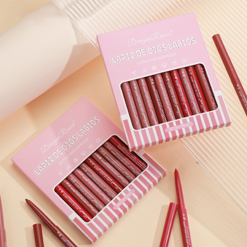Zwölf Lippenkonturenstifte def – Lip Liner Pencil Bewertung und Preis