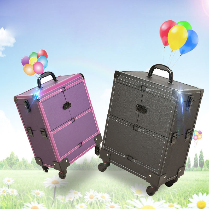 Neuer Großhandels-Profi-Alumin – Beauty Makeup Trolley Bewertung und Preis