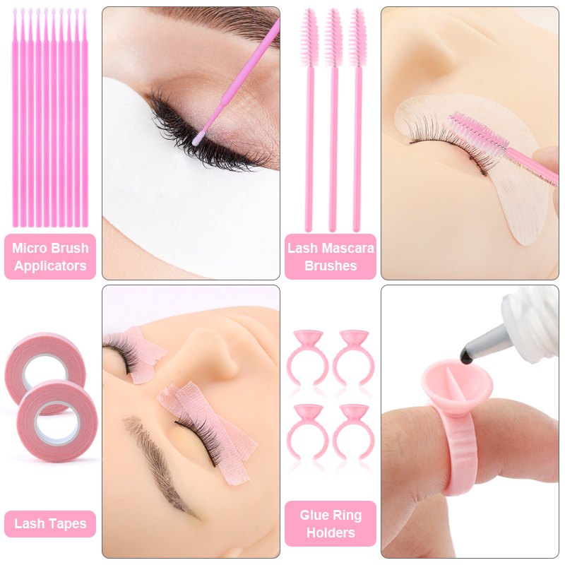 268PCS Wimpern Extensions Kit  – Beauty Makeup Tools Set Bewertung und Preis