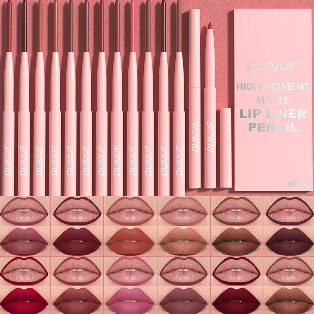 6-Farben-Lipliner-Stift-Set, w – Lip Liner Pencil Bewertung und Preis