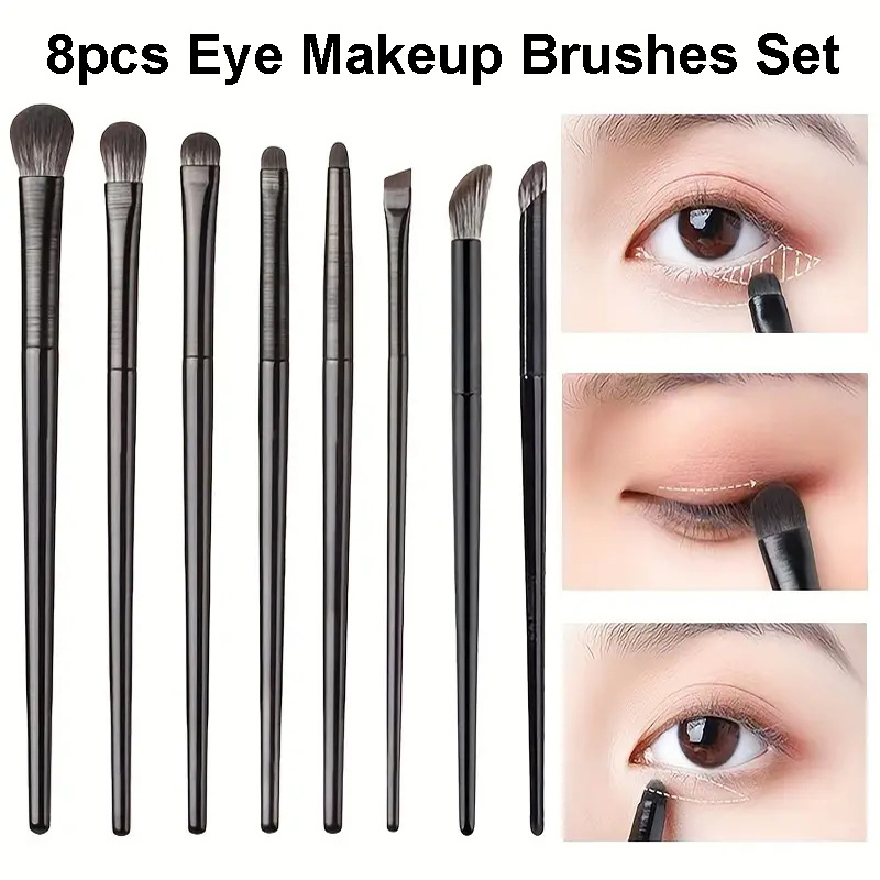 8 stücke Augen Make-Up Pinsel  – Beauty Makeup Tools Set Bewertung und Preis
