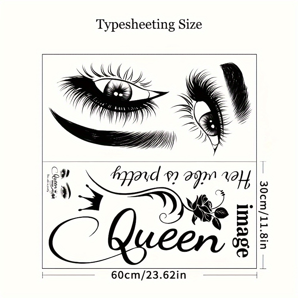 2 Stück elegante Wandaufkleber – Beauty Makeup Studio Bewertung und Preis